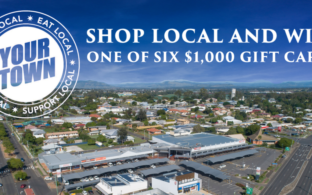 Shop Local, buy local, eat local & WIN!